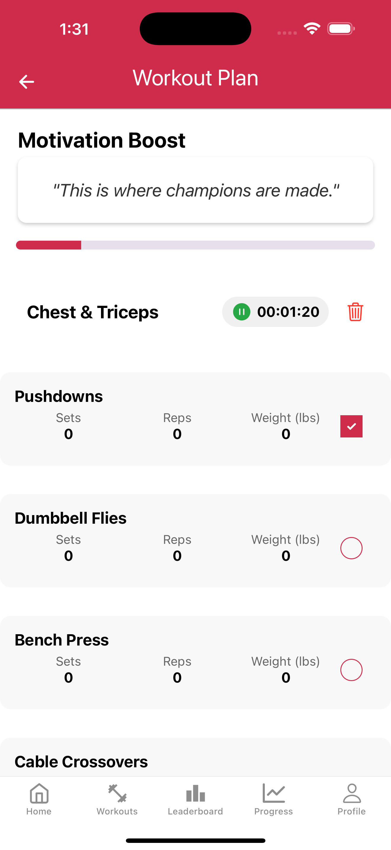 Do Workout